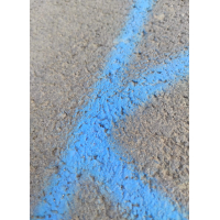 Odstranění graffity z chodníku